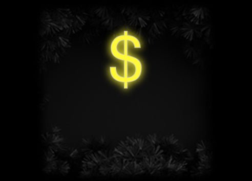 Konfiguriertes Neonschild: $ - Official Neon - led neon schild schriftzug personalisiert
