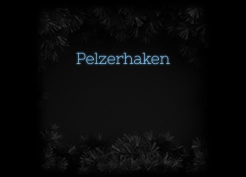 Konfiguriertes Neonschild: Pelzerhaken - Official Neon - led neon schild schriftzug personalisiert