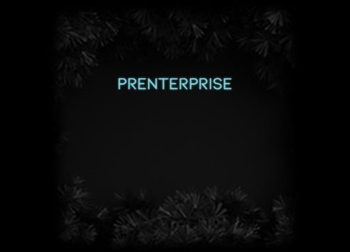 Konfiguriertes Neonschild: Prenterprise - Official Neon - led neon schild schriftzug personalisiert