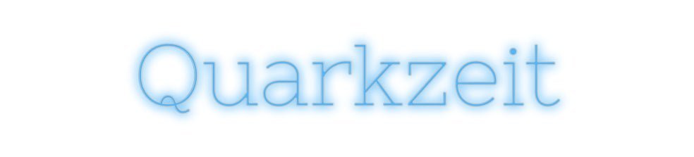 Konfiguriertes Neonschild: Quarkzeit - Official Neon - led neon schild schriftzug personalisiert