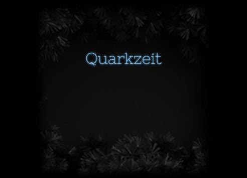 Konfiguriertes Neonschild: Quarkzeit - Official Neon - led neon schild schriftzug personalisiert