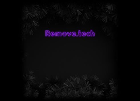 Konfiguriertes Neonschild: Remove.tech - Official Neon - led neon schild schriftzug personalisiert