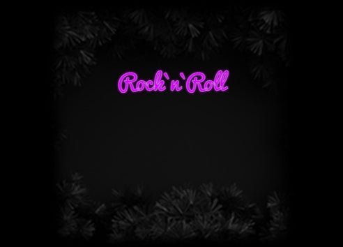 Konfiguriertes Neonschild: Rock`n`Roll - Official Neon - led neon schild schriftzug personalisiert