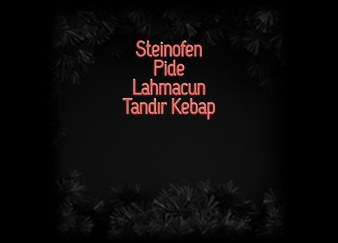 Konfiguriertes Neonschild: Steinofen Pi... - Official Neon - led neon schild schriftzug personalisiert