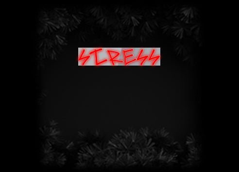 Konfiguriertes Neonschild: Stress - Official Neon - led neon schild schriftzug personalisiert