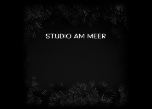 Konfiguriertes Neonschild: STUDIO AM MEER - Official Neon - led neon schild schriftzug personalisiert