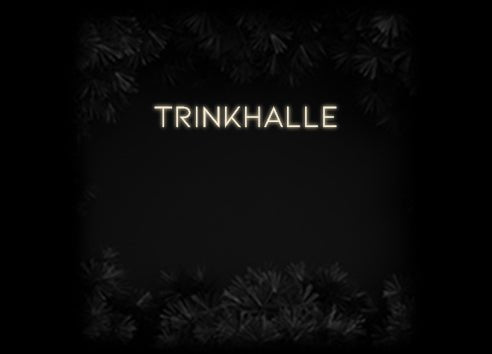 Konfiguriertes Neonschild: Trinkhalle - Official Neon - led neon schild schriftzug personalisiert