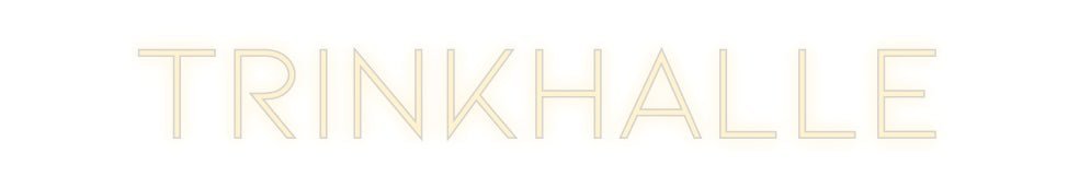 Konfiguriertes Neonschild: Trinkhalle - Official Neon - led neon schild schriftzug personalisiert