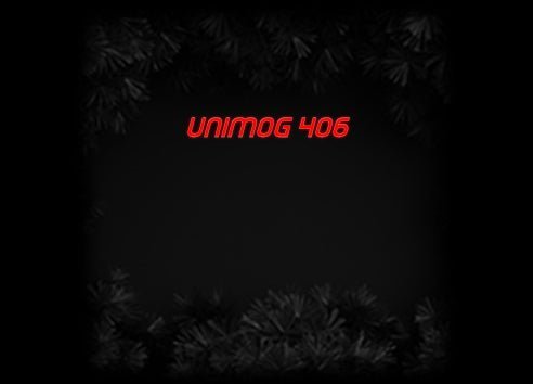 Konfiguriertes Neonschild: UNIMOG 406 - Official Neon - led neon schild schriftzug personalisiert