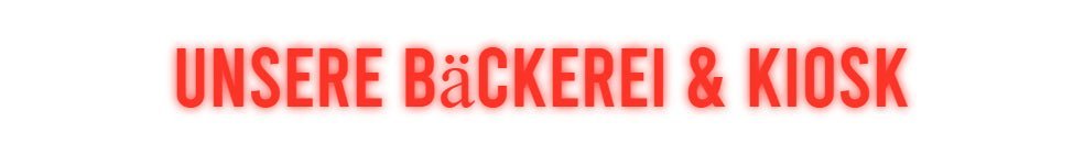 Konfiguriertes Neonschild: unsere bäcker... - Official Neon - led neon schild schriftzug personalisiert
