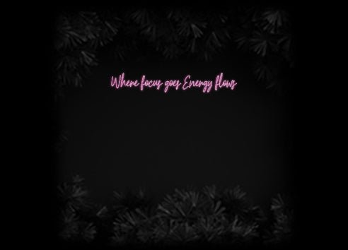 Konfiguriertes Neonschild: Where focus g... - Official Neon - led neon schild schriftzug personalisiert
