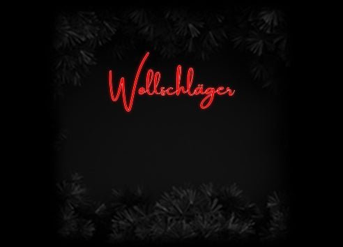 Konfiguriertes Neonschild: Wollschläger - Official Neon - led neon schild schriftzug personalisiert