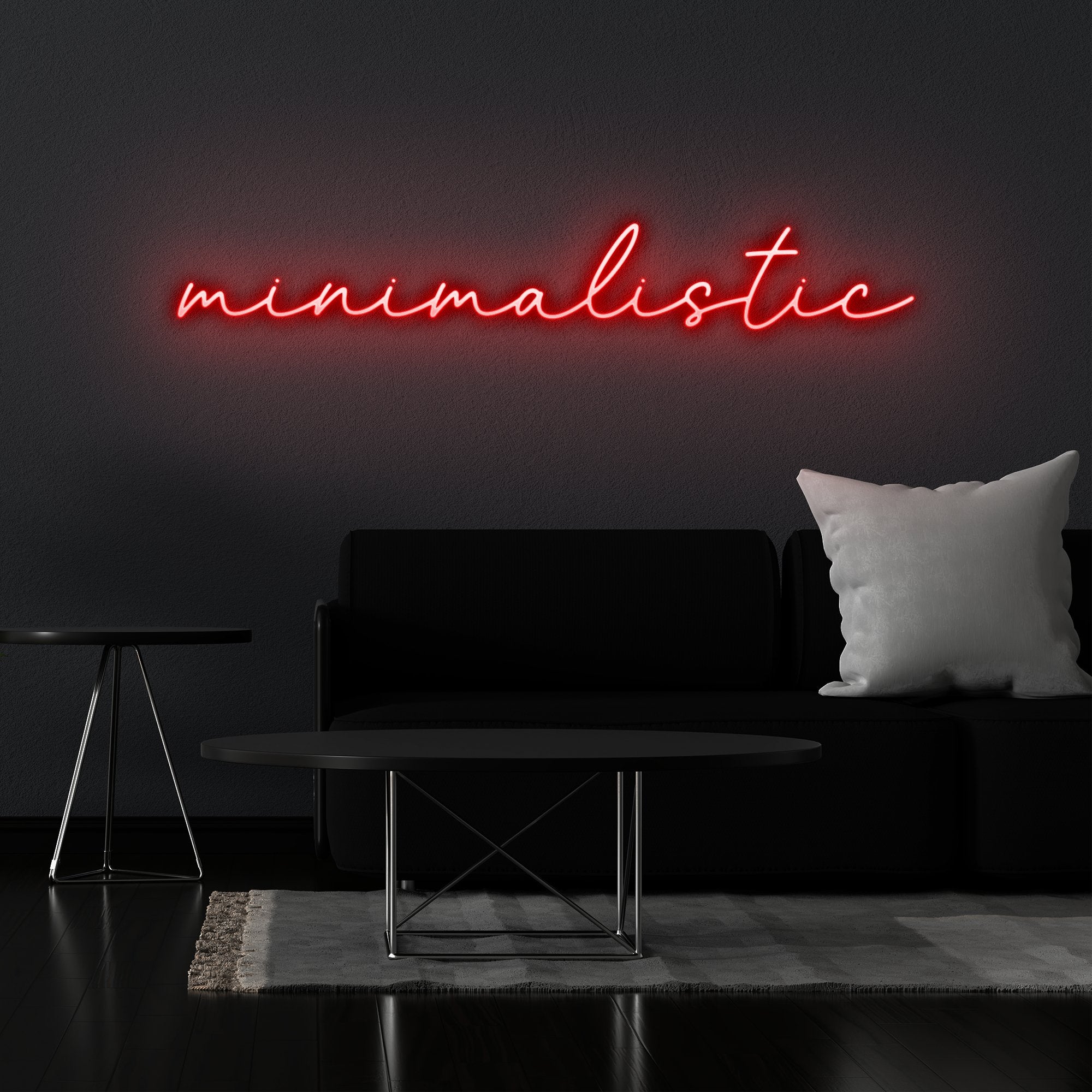 Minimalistic - Neonschild - Official Neon - led neon schild schriftzug personalisiert