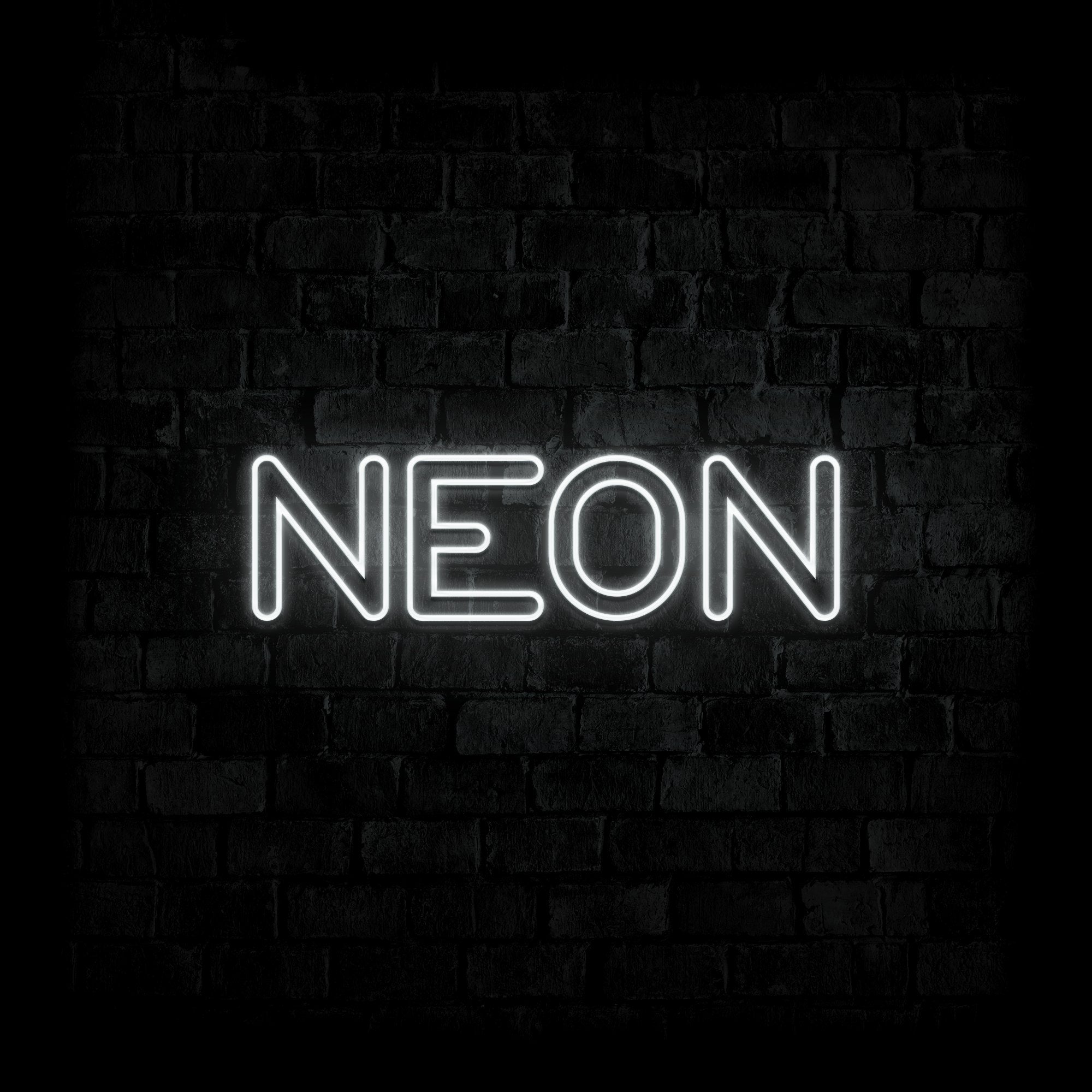 NEON - Neonschild - Official Neon - led neon schild schriftzug personalisiert