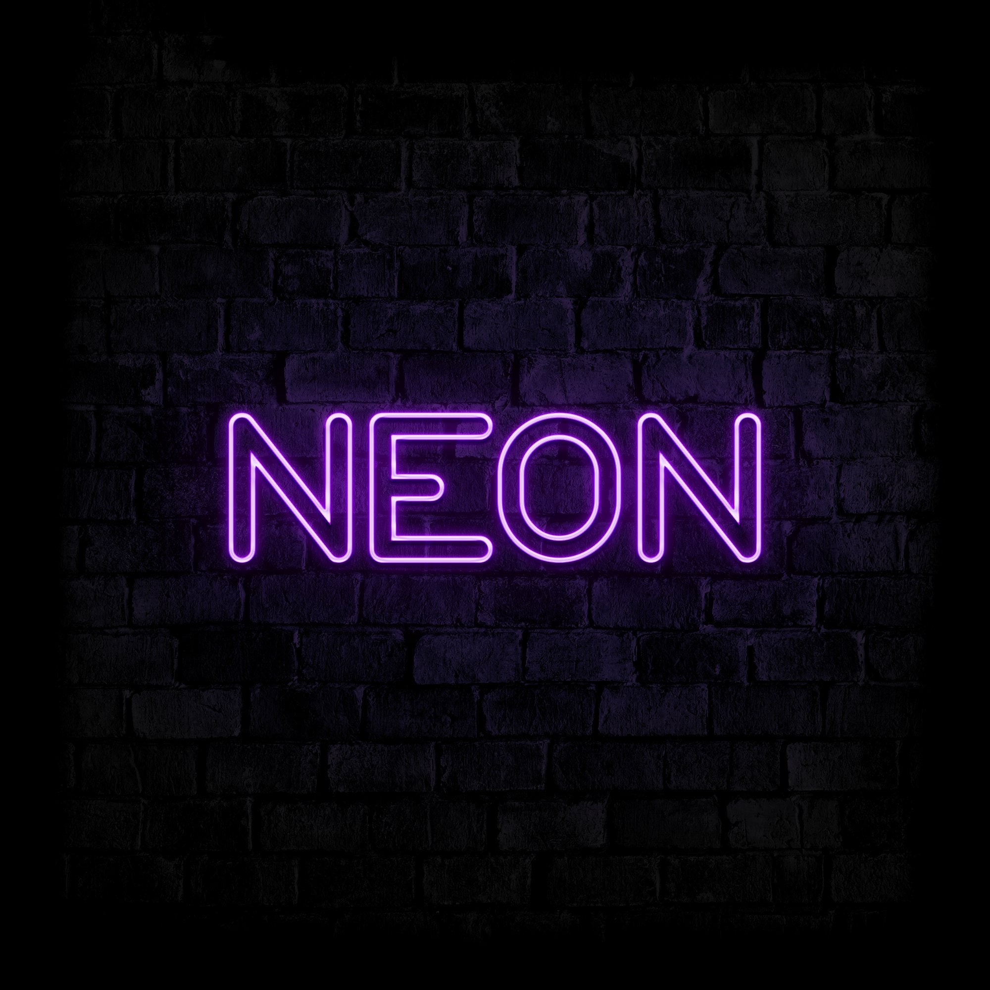 NEON - Neonschild - Official Neon - led neon schild schriftzug personalisiert