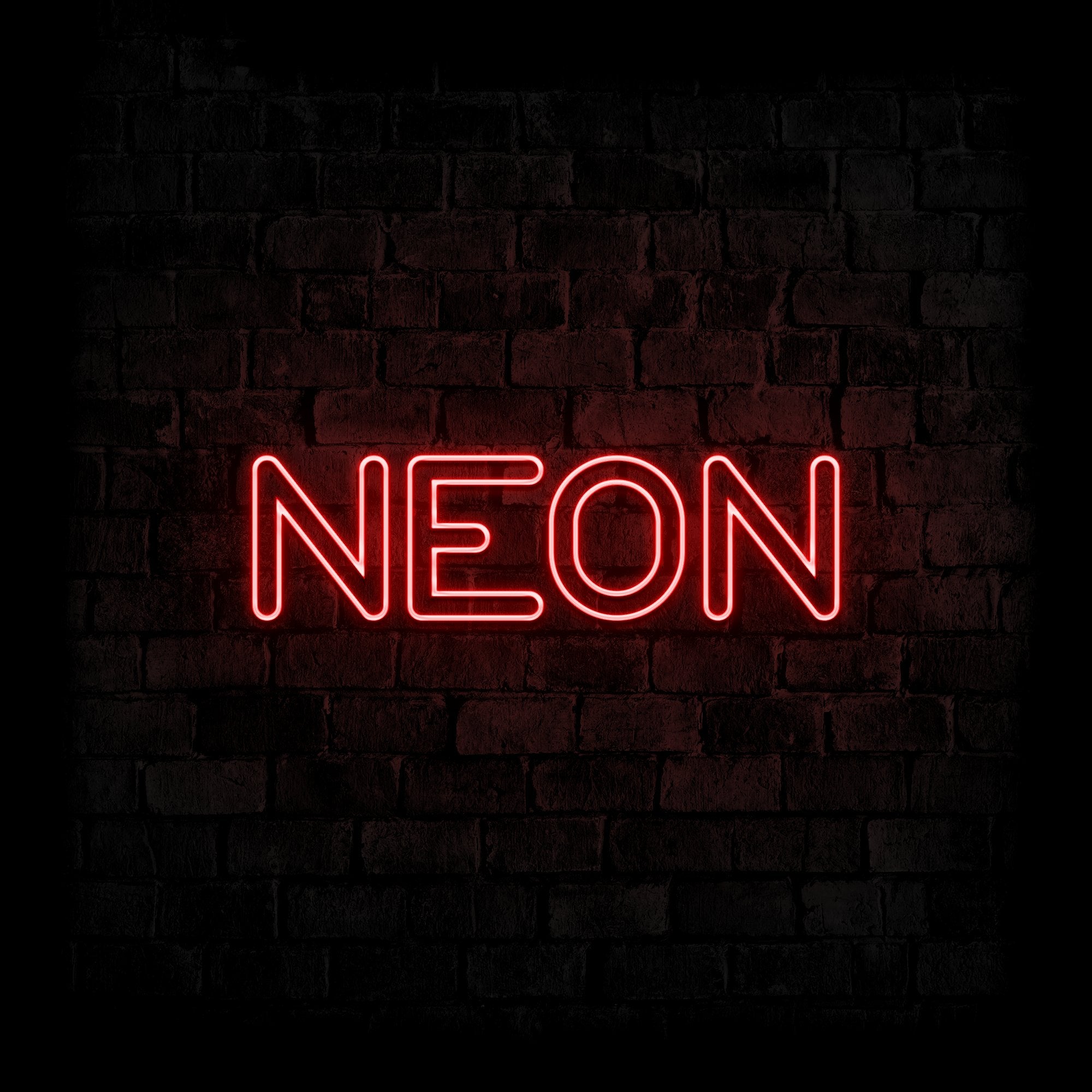 NEON - Neonschild - Official Neon - led neon schild schriftzug personalisiert