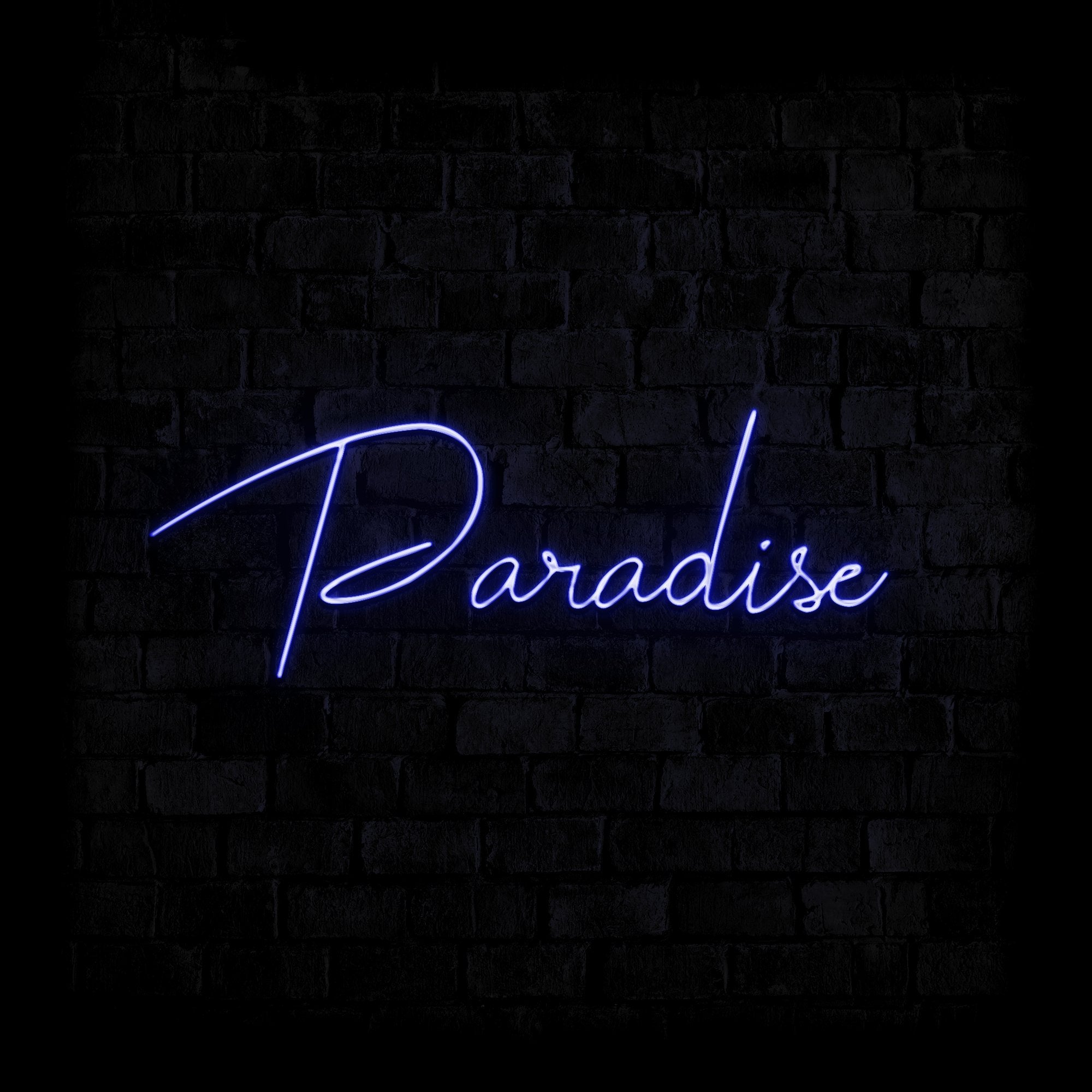 Paradise - Neonschild - Official Neon - led neon schild schriftzug personalisiert