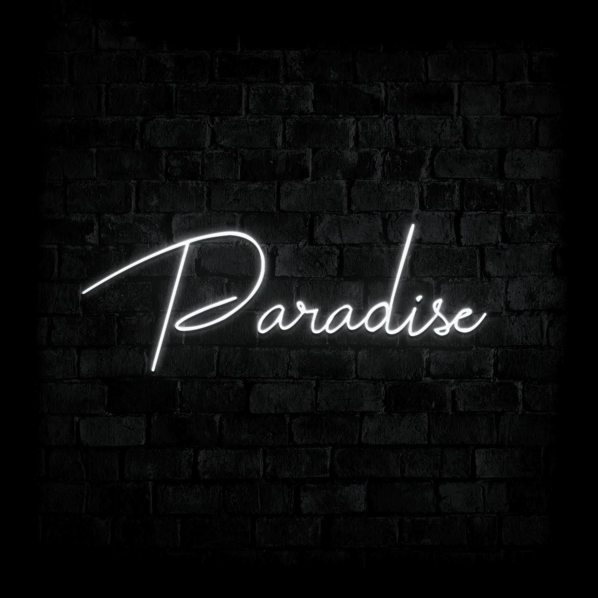 Paradise - Neonschild - Official Neon - led neon schild schriftzug personalisiert