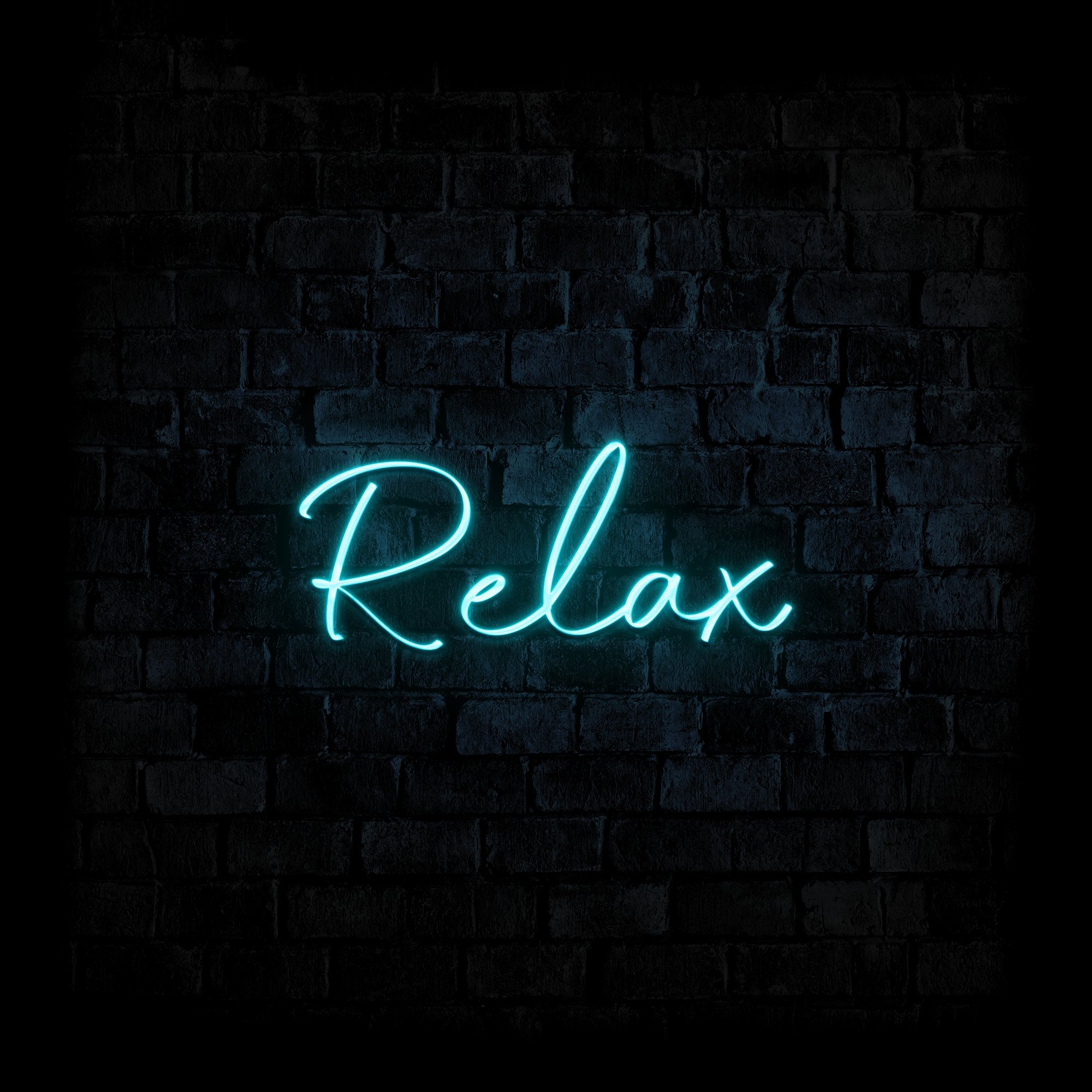 Relax - Neonschild - Official Neon - led neon schild schriftzug personalisiert