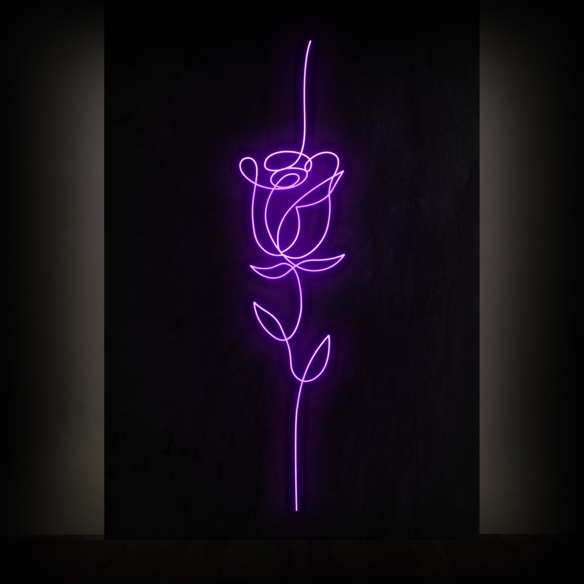 Rose - Neonschild - Official Neon - led neon schild schriftzug personalisiert