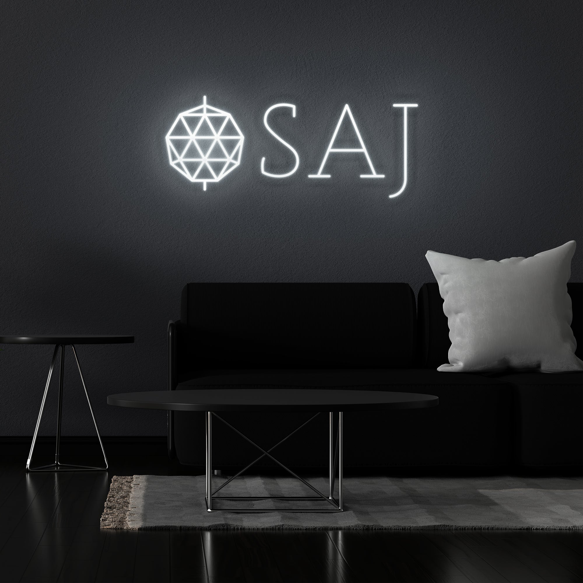 SAJ - LED Neonschild - Official Neon - led neon schild schriftzug personalisiert