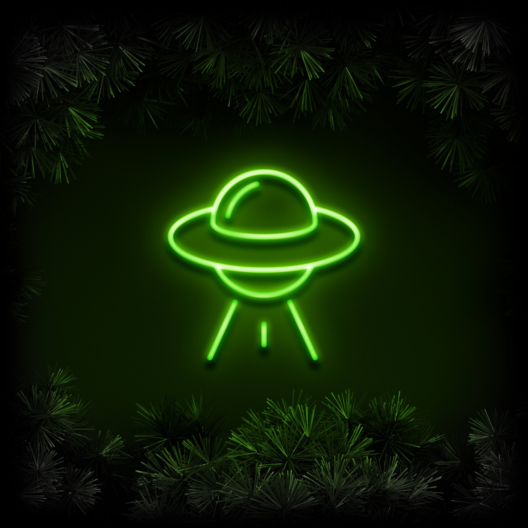 Ufo - Neonschild - Official Neon - led neon schild schriftzug personalisiert